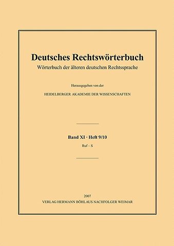 Deutsches Rechtswörterbuch