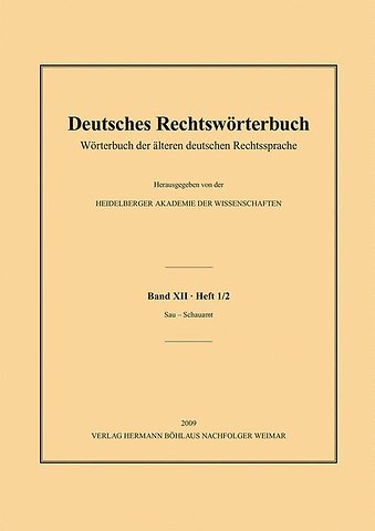 Deutsches Rechtswörterbuch