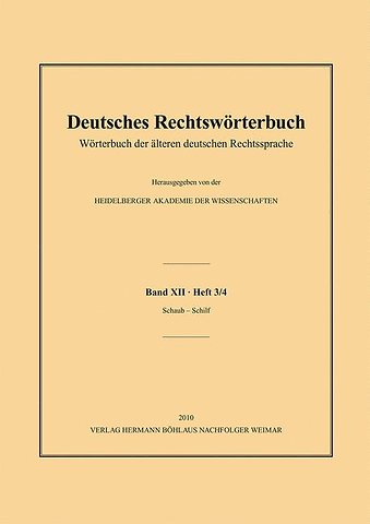 Deutsches Rechtswörterbuch