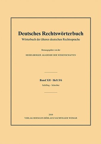 Deutsches Rechtswörterbuch