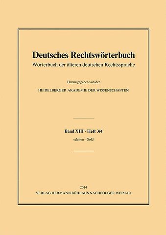 Deutsches Rechtswörterbuch