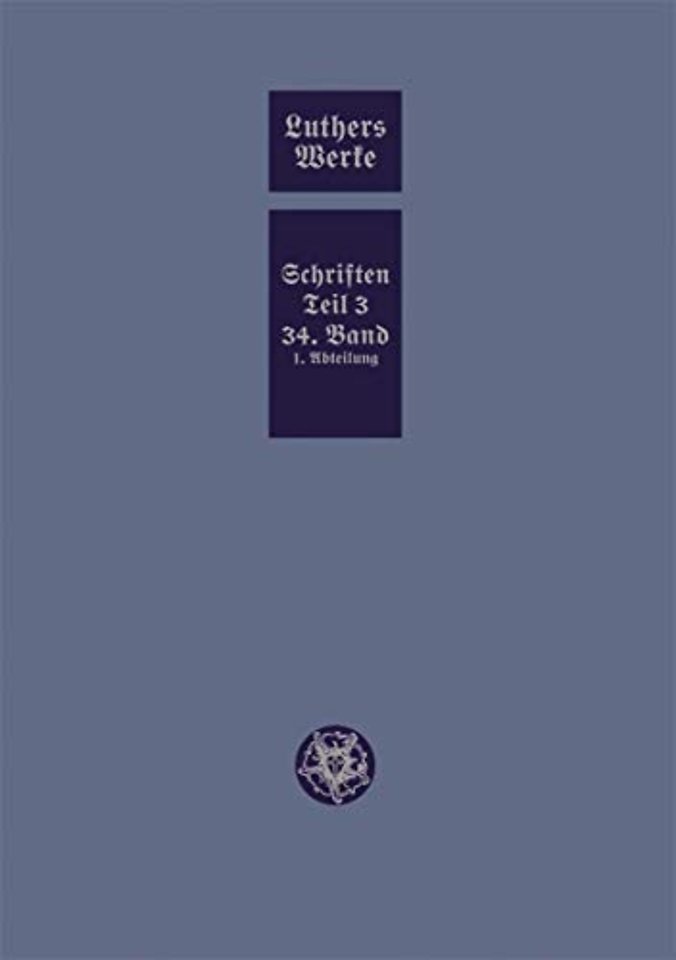 D. Martin Luthers Werke. Weimarer Ausgabe (Sonderedition)