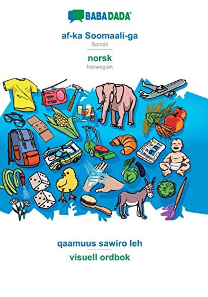 af-ka Soomaali-ga - norsk (bokmal), qaamuus sawiro leh