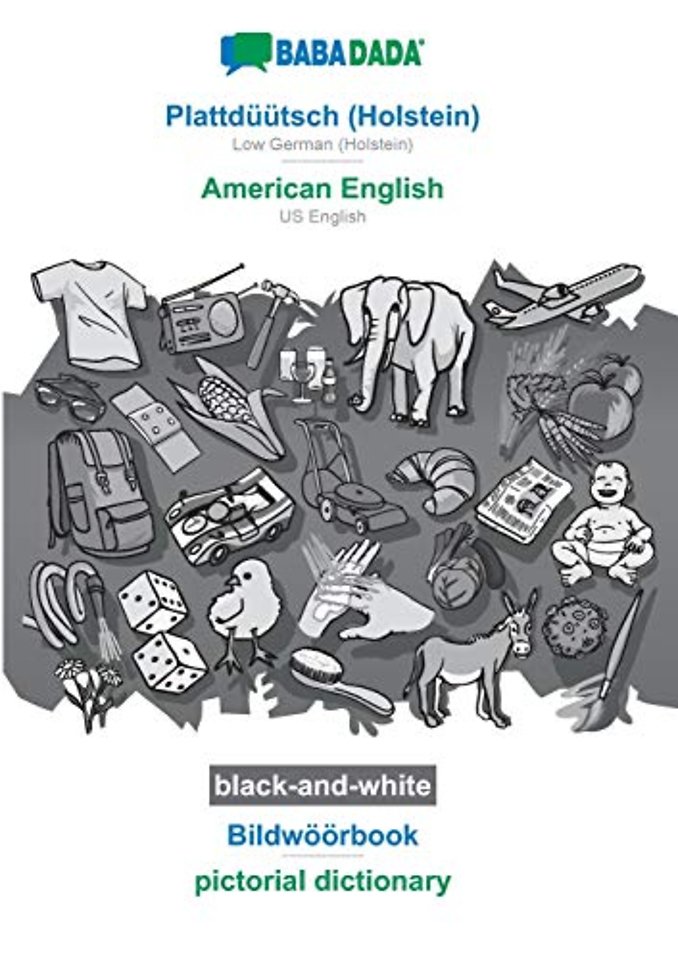 Plattduutsch (Holstein) - American English, Bildwoorbook, BW