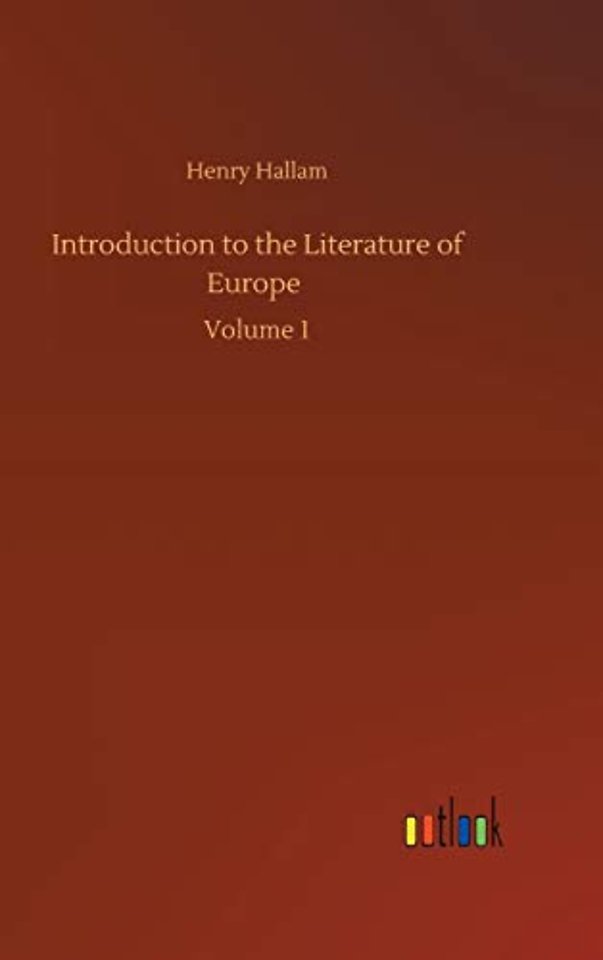 Introduction to the Literature of Europe