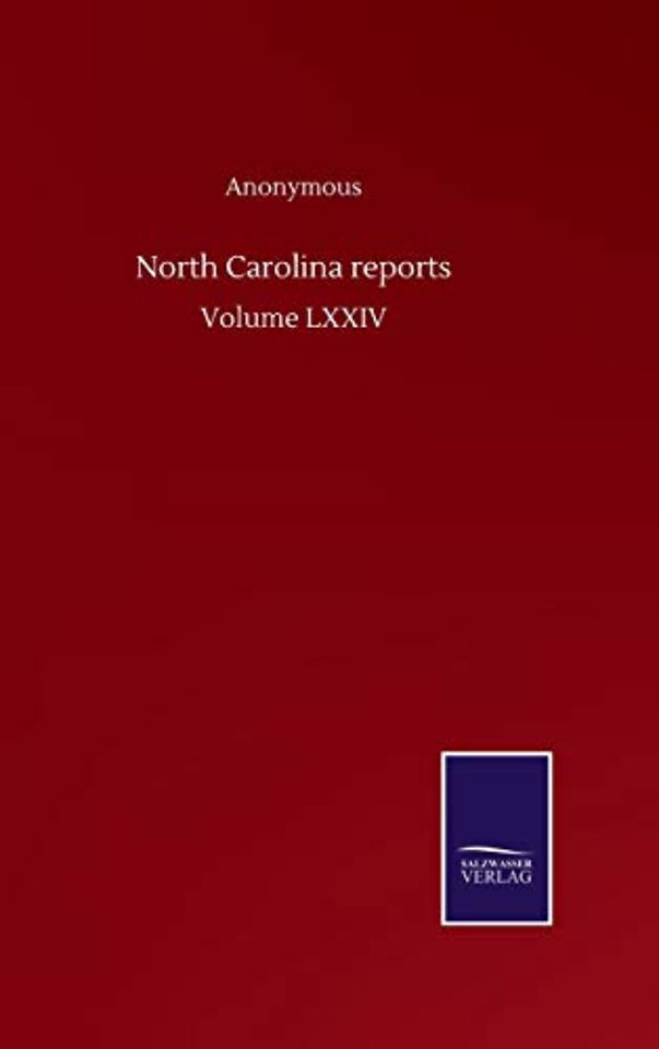 North Carolina reports