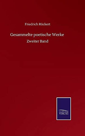 Gesammelte poetische Werke