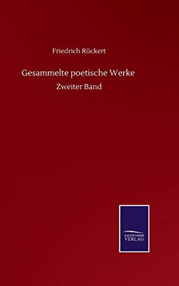 Gesammelte poetische Werke