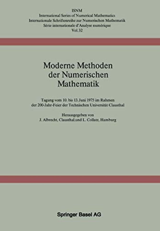 Moderne Methoden der Numerischen Mathematik