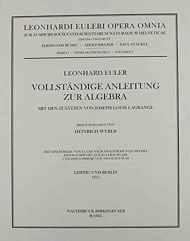Vollständige Anleitung zur Algebra
