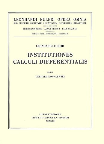 Introductio in analysin infinitorum 1st part