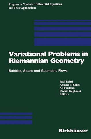 Variational Problems in Riemannian Geometry