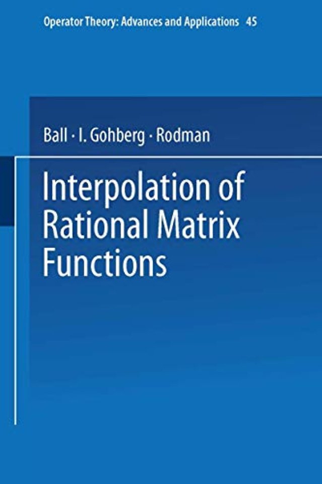 Interpolation of Rational Matrix Functions