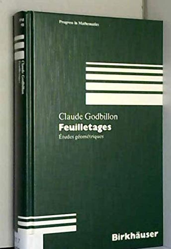 Feuilletage - Etudes geometriques