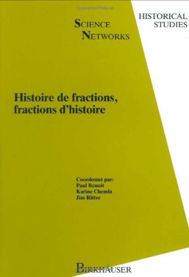 Historie de fractions / Fractions d'histoire