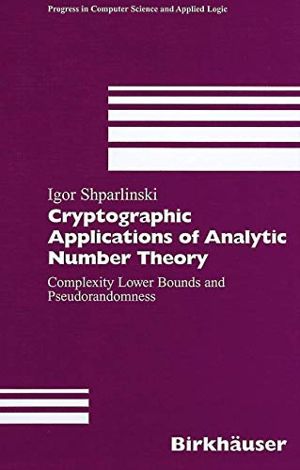Cryptographic Applications of Analytic Number Theory