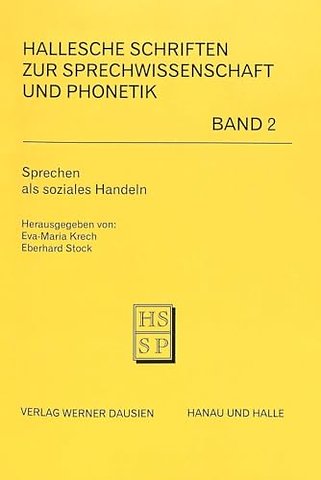 Sprechen ALS Soziales Handeln
