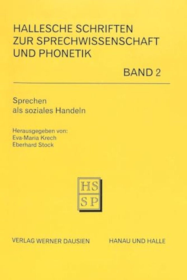 Sprechen ALS Soziales Handeln