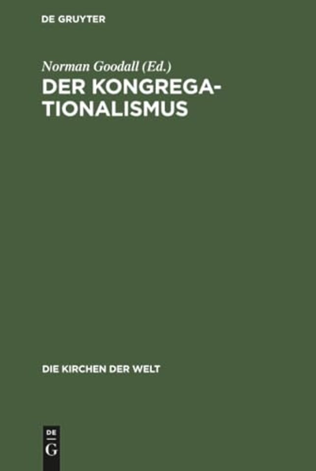 Der Kongregationalismus