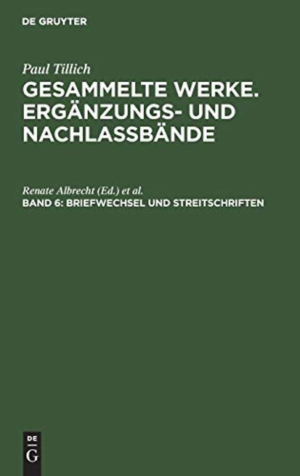Briefwechsel und Streitschriften – Theologische, philosophische und politische Stellungnahmen und Gespräche
