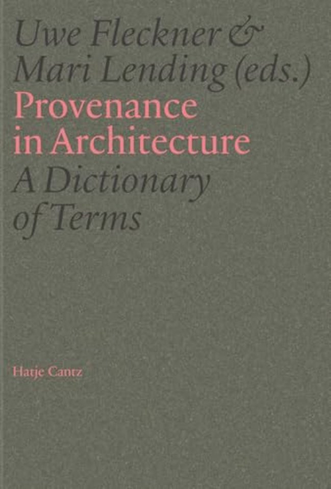 Provenance in Architecture