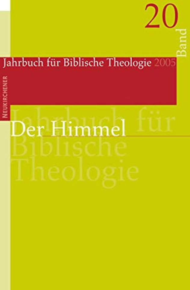 Jahrbuch fA"r Biblische Theologie
