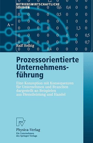 Prozessorientierte Unternehmensführung