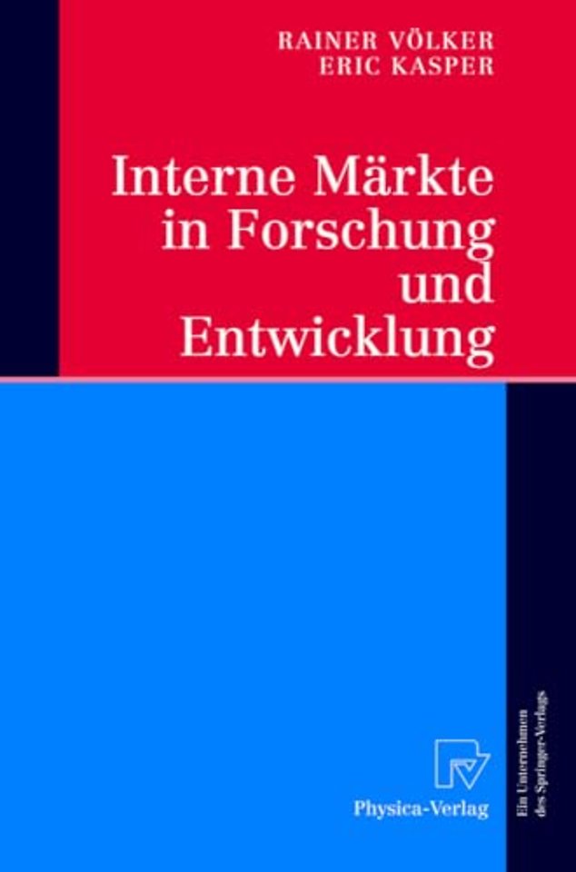 Interne Märkte in Forschung und Entwicklung