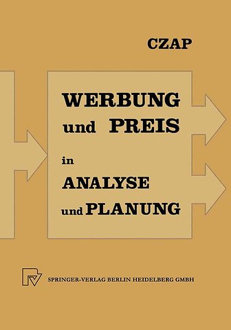 Analyse und Planung von Werbeausgaben und Preispolitik bei konkurrierenden Produkten