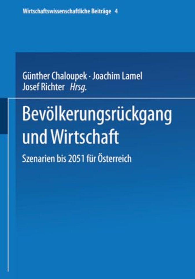 Bevölkerungsrückgang und Wirtschaft