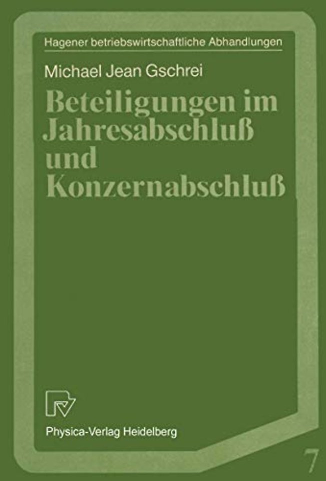 Beteiligungen im Jahresabschluß und Konzernabschluß