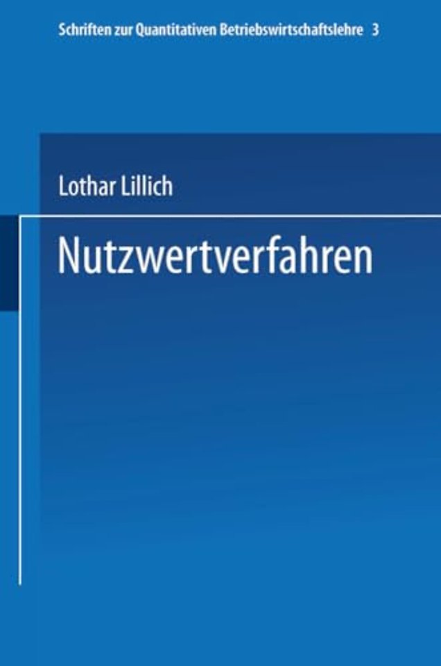 Nutzwertverfahren