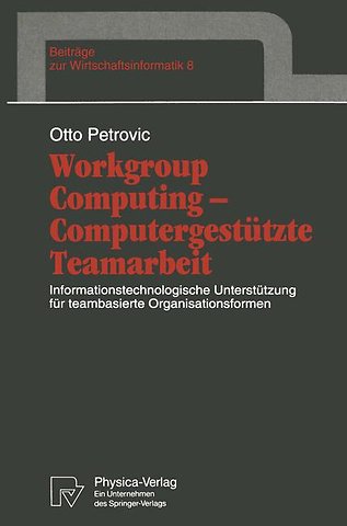 Workgroup Computing — Computergestützte Teamarbeit