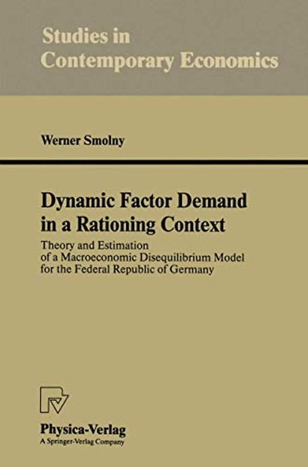 Dynamic Factor Demand in a Rationing Context