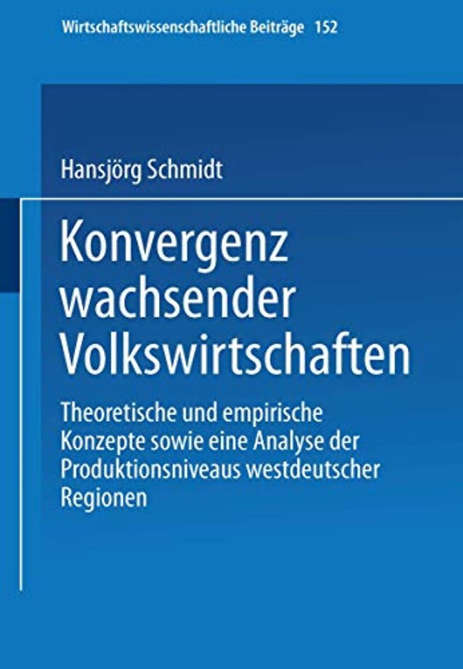 Konvergenz wachsender Volkswirtschaften