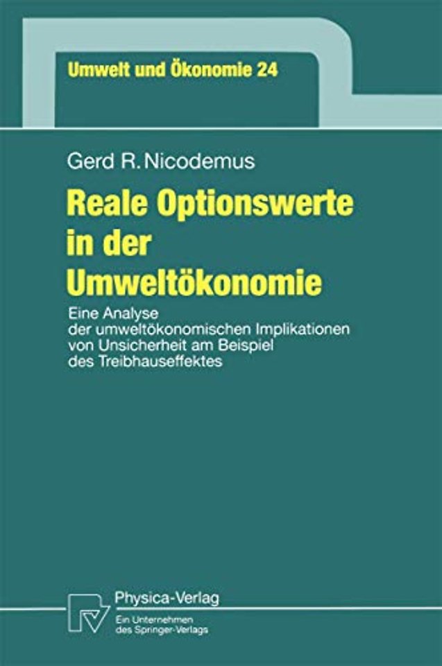 Reale Optionswerte in der Umweltökonomie