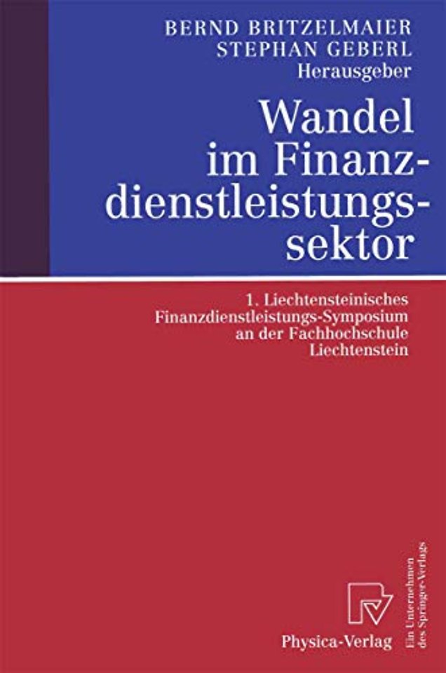 Wandel im Finanzdienstleistungssektor