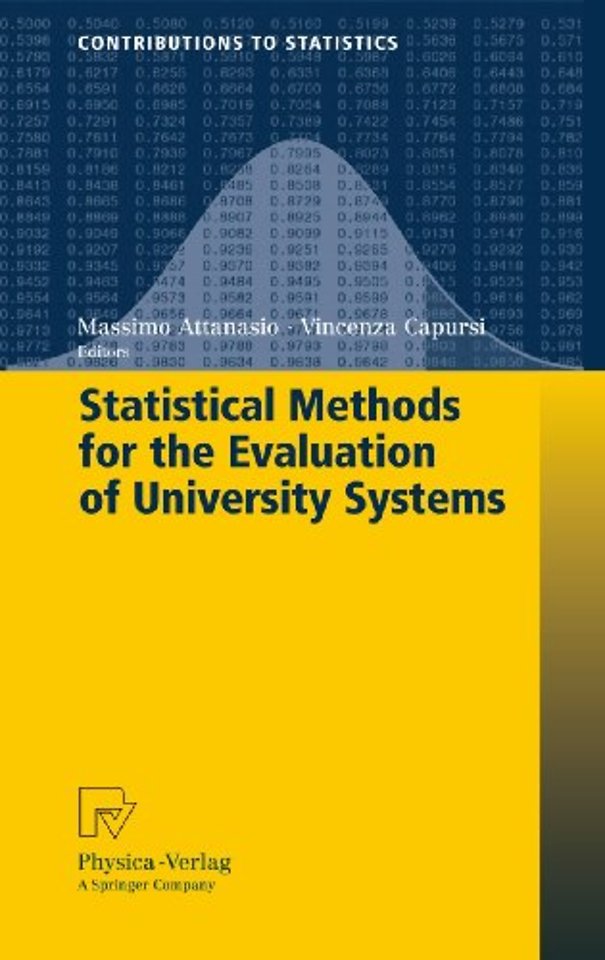 Statistical Methods for the Evaluation of University Systems