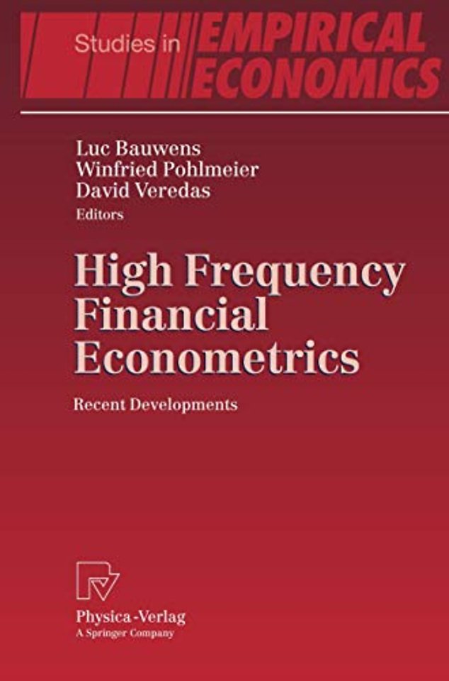 High Frequency Financial Econometrics