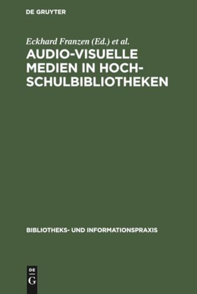 Audio–visuelle Medien in Hochschulbibliotheken – Seminar in der Universitätsbibliothek Bochum vom 6. bis 8. März 1972