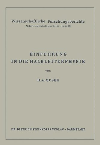 Einführung in die Halbleiterphysik