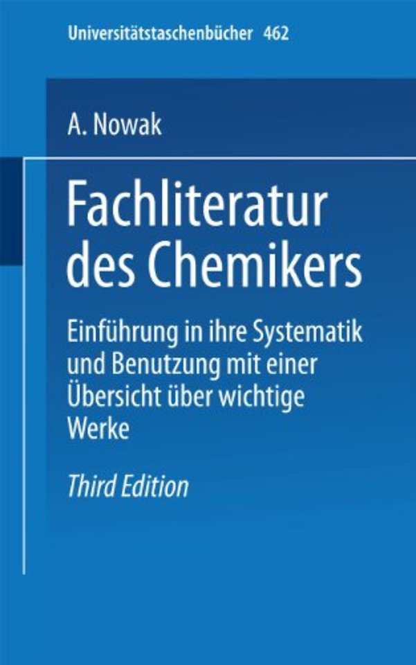 Fachliteratur des Chemikers