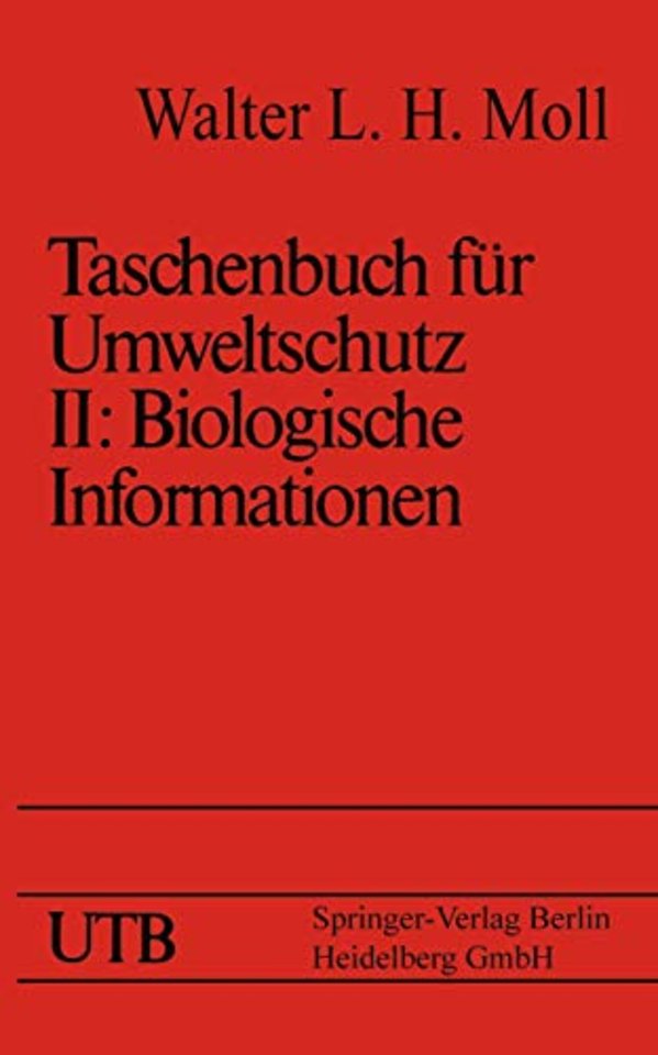 Taschenbuch für Umweltschutz