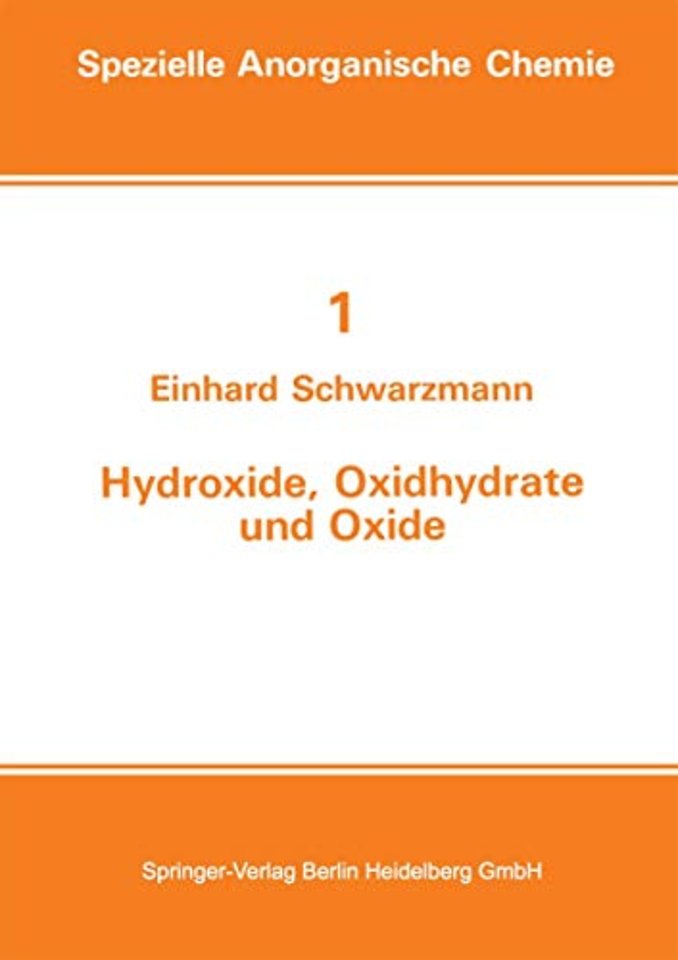 Hydroxide, Oxidhydrate und Oxide