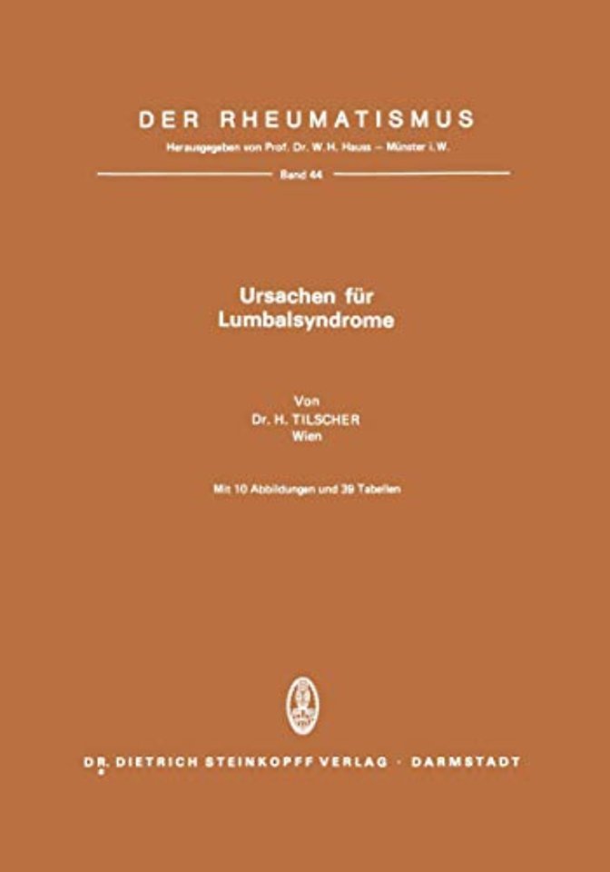 Ursachen für Lumbalsyndrome