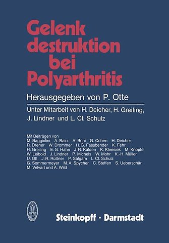 Gelenkdestruktion bei Polyarthritis