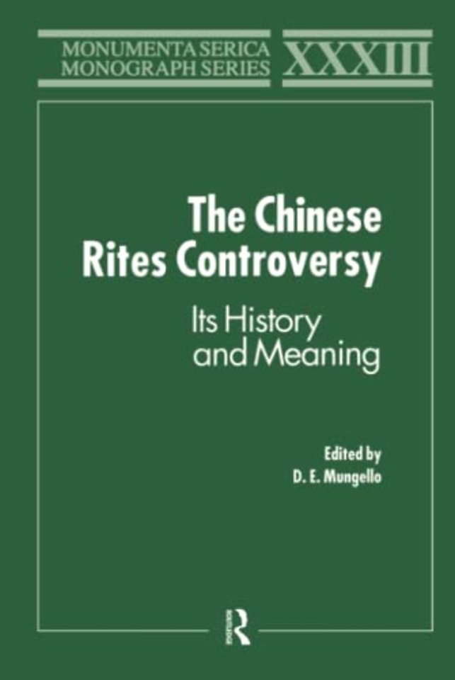 Chinese Rites Controversy