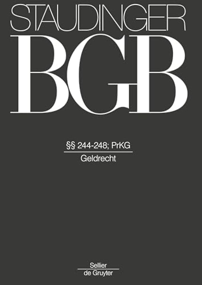 §§ 244–248 – (Geldrecht)