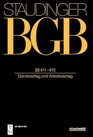 Buch 2 §§ 611-613 (Dienstvertrag und Arbeitsvertrag)