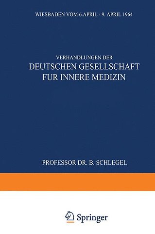 Verhandlungen der Deutschen Gesellschaft für Innere Medizin